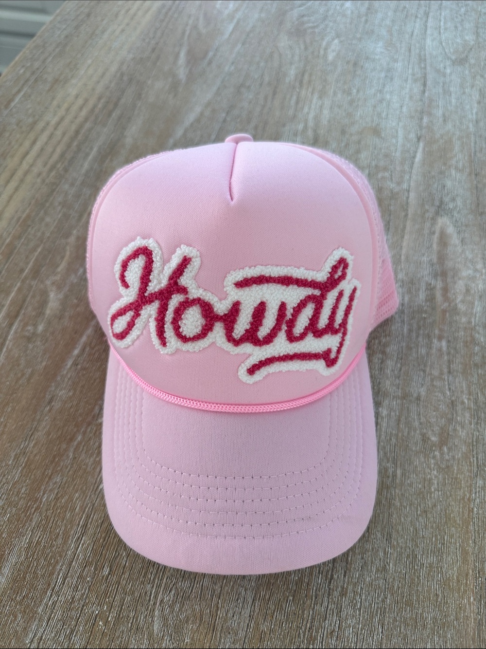Pink "Howdy" Trucker SnapBack
